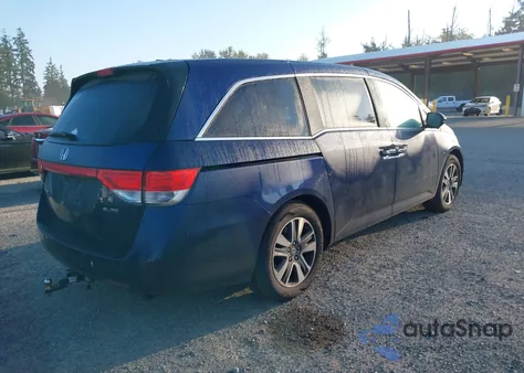 2014 Honda Odyssey Touring/Touring Elite из США, поврежденный, VIN 5FNRL5H95EB055096